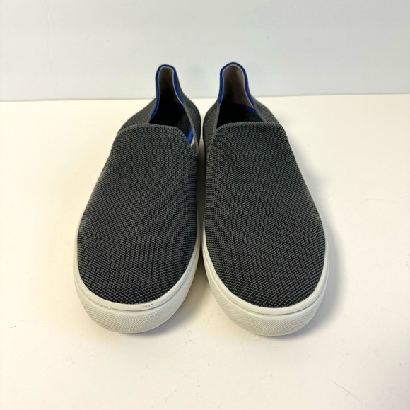 Rothy’s The Original Slip On Sneaker Black Flats Loafers Comfort Shoes Womens 10 - Picture 3 of 8